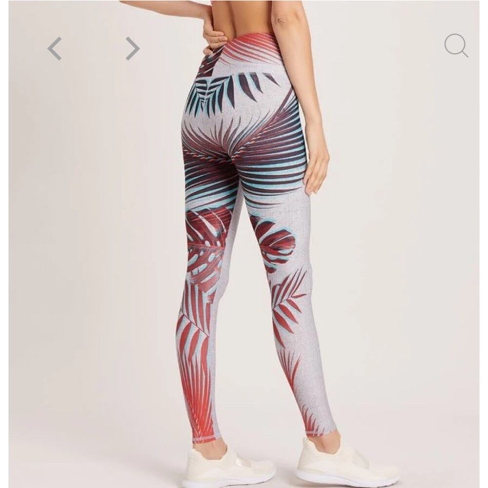 Niyama Sol Summer Daze Barefoot Leggings Womens XS Boho Yoga Athleisure Aa10